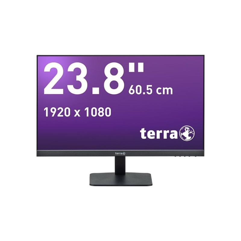 TERRA 3030220, 60,5 cm 23.8", 1920 x 1080 pixels, Full HD, LCD, 5 ms, Noir