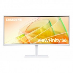 Samsung S65TC, 86,4 cm 34", 3440 x 1440 pixels, UltraWide Quad HD, LED, 5 ms, Blanc