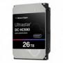 WD DC HC590, 26 To, 7200 trmin, 3.5", SATA