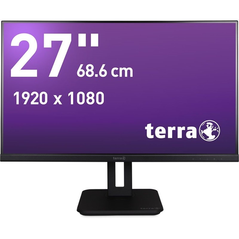 TERRA 3030239, 68,6 cm 27", 1920 x 1080 pixels, Full HD, LCD, 5 ms, Noir