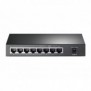 TP-LINK TL-SG1008P, Géré, Gigabit Ethernet 101001000, Connexion Ethernet, supportant l'alimentation via ce port