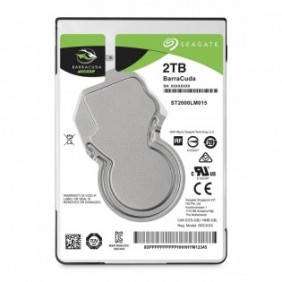 Seagate Barracuda 2.5", 2 To, 5400 trmin, 128 Mo, 2.5", Série ATA III