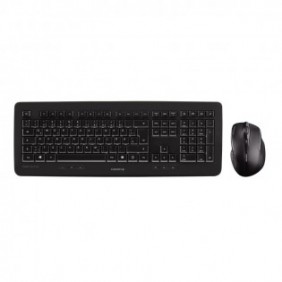 Cherry DW 5100, Taille réelle 100 %, Sans fil, RF sans fil, Noir, Souris incluse