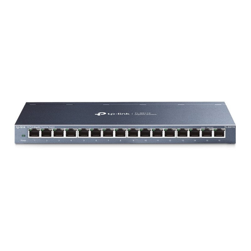 TP-LINK TL-SG116, Non-géré, Gigabit Ethernet 101001000, Full duplex
