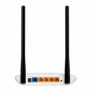 TP-LINK TL-WR841N, Wi-Fi 4 802.11n, Monobande 2,4 GHz, EthernetLAN, Blanc, Routeur