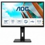 AOC P2 Q32P2, 80 cm 31.5", 2560 x 1440 pixels, 2K Ultra HD, LED, 4 ms, Noir