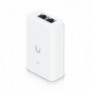 Ubiquiti U-PoE+, Gigabit Ethernet, 10,100,1000 Mbits, IEEE 802.3at, Blanc, Statut, Sur-courant, Peak pulse, Protection contre les surtensions