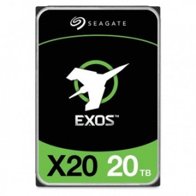 Seagate Enterprise Exos X20, 20 To, 7200 trmin, 3.5", SAS
