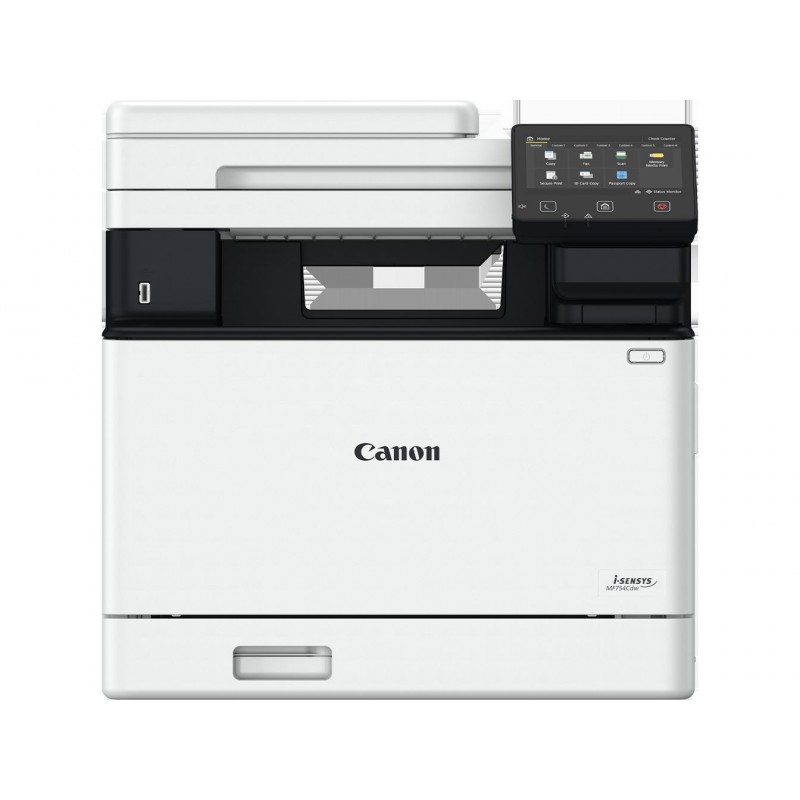 Canon i-SENSYS MF754CDW, Laser, Impression couleur, 1200 x 1200 DPI, Copie couleur, A4, Blanc