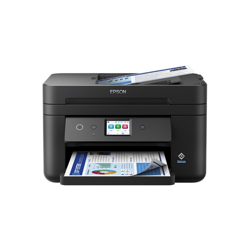 Epson WorkForce WF-2965DWF, Jet d'encre, Impression couleur, 4800 x 1200 DPI, A4, Impression directe, Noir