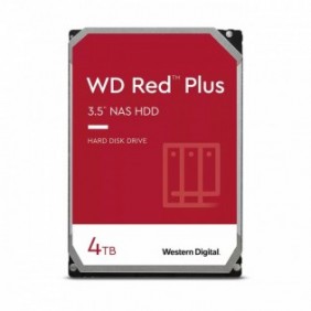 WD Red Plus , 4 To, 5400 trmin, 256 Mo, 3.5", Série ATA III
