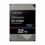 WD Ultrastar DC HC580, 22 To, 7200 trmin, 512 Mo, 3.5", SATA