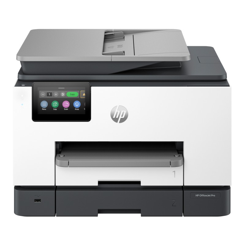 HP OfficeJet Pro Par 9132e Sans fil All-in-One Couleur Imprimante, Instant Ink Impression recto-verso, A jet d'encre thermique, Impression couleur, 4800 x 1200 DPI, A4, Impression directe, Gris