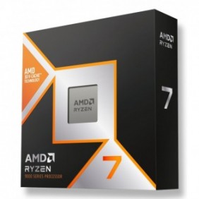 AMD Ryzen 7 9800X3D, AMD Ryzen™ 7, Emplacement AM5, Boîte, AMD, 9800X3D, 4,7 GHz