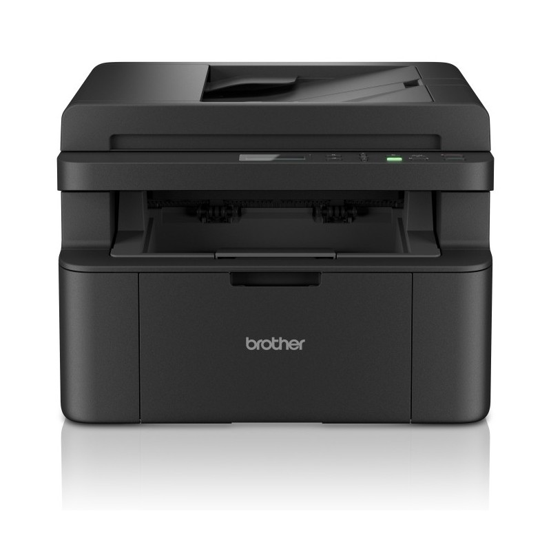 Brother DCP-L1660W Imprimante laser multifonction 3-en-1 monochrome A4 compacte et facile à utiliser. Éligible au forfait EcoPro., Laser, Impression mono, 2400 x 600 DPI, Copie simple, A4, Noir