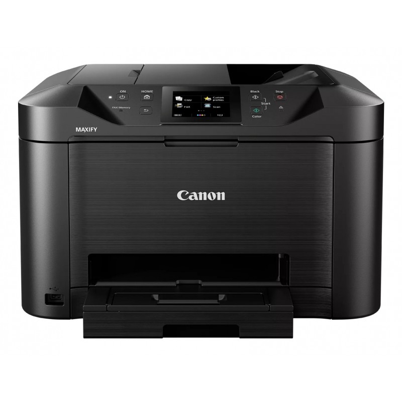 Canon MAXIFY MB5150, Jet d'encre, Impression couleur, 60 x 1200 DPI, Copie couleur, A4, Noir