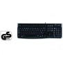 Logitech Keyboard K120 for Business, Avec fil, USB, QWERTZ, Noir
