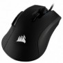 Corsair IRONCLAW RGB, Droitier, USB Type-A, 18000 DPI, Noir