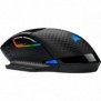 Corsair DARK CORE RGB PRO, Droitier, Optique, RF Wireless + Bluetooth + USB Type-A, 18000 DPI, Noir