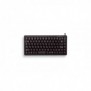 Cherry G84-4100, Mini, Avec fil, USB, QWERTY, Noir