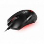 MSI Clutch GM08, Ambidextre, Optique, USB Type-A, 4200 DPI, Noir