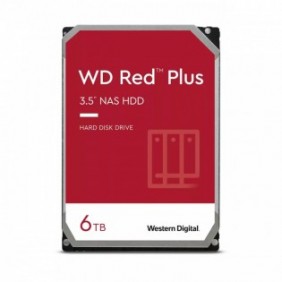 WD Red Plus , 6 To, 5400 trmin, 256 Mo, 3.5", Série ATA III