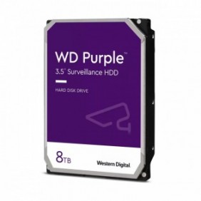 WD Blue Purple, 8 To, 5400 trmin, 256 Mo, 3.5", Série ATA III