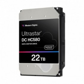 WD Ultrastar DC HC580, 22 To, 7200 trmin, 512 Mo, 3.5", SAS