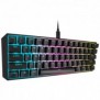 Corsair K65 RGB MINI, 60%, Avec fil, USB, Clavier mécanique, LED RGB, Noir