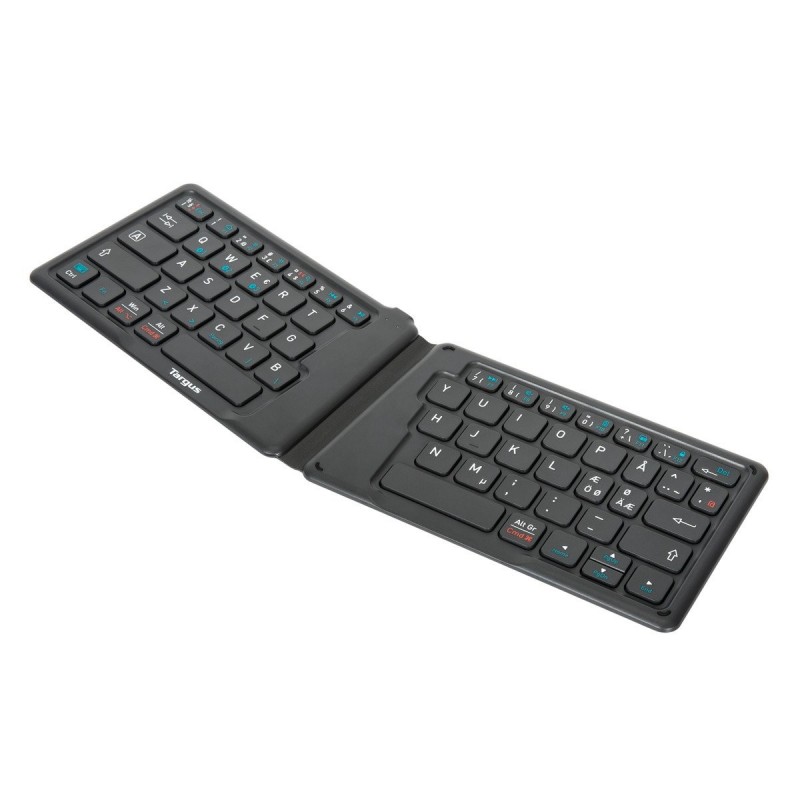 Targus AKF003NO, Mini, Sans fil, Bluetooth, QWERTY, Noir