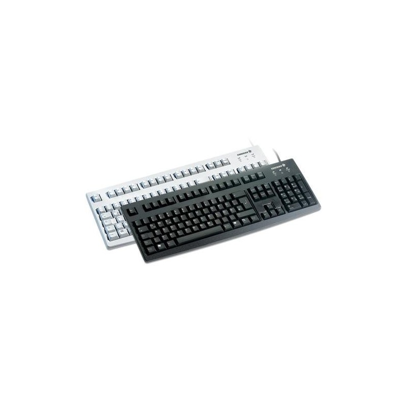 Cherry Comfort keyboard USB, black, FR, Avec fil, USB, Noir