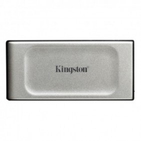 Kingston 4000G SSD portable XS2000, 4 To, USB Type-C, 3.2 Gen 2 3.1 Gen 2, 2000 Mos, Noir, Argent