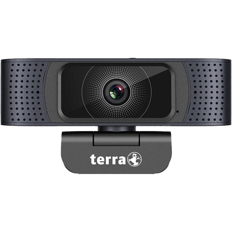 TERRA Webcam Slide 2 mit Schieber C1919 Full-HD Auto Focus Stereo Mic