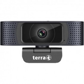TERRA Webcam Slide 2 mit Schieber C1919 Full-HD Auto Focus Stereo Mic