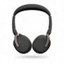 Jabra Evolve2 65 Flex, Avec fil &sans fil, 20 - 20000 Hz, BureauCentre d'appels, 136 g, Casque, Noir