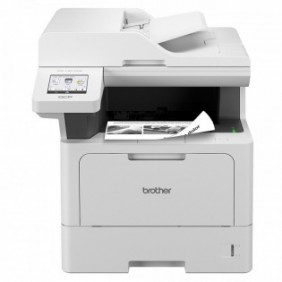 Brother MFC-L5710DN - Imprimante multifonction laser monochrome 4-en-1 professionnelle A4, Laser, Impression mono, 1200 x 1200 DPI, Copie simple, A4, Noir, Blanc