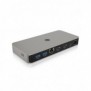 ICY BOX IB-DK2880-C41, Avec fil, USB4, 100 W, 10,100,1000,2500 Mbits, Anthracite, Noir, MicroSD , MicroSDHC, MicroSDXC, SD, SDHC, SDXC