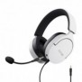 Trust GXT 489W FAYZO, Avec fil, Jouer, 20 - 20000 Hz, 255 g, Casque, Noir, Blanc