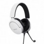 Trust GXT 489W FAYZO, Avec fil, Jouer, 20 - 20000 Hz, 255 g, Casque, Noir, Blanc