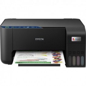 Epson EcoTank ET-2861, Jet d'encre, Impression couleur, 5760 x 1440 DPI, Copie couleur, A4, Noir