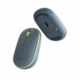 Acer Wireless Bubble Mouse - AMR100 Blue Retail pack, Ambidextre, Optique, RF sans fil, 1600 DPI, Bleu, Vert