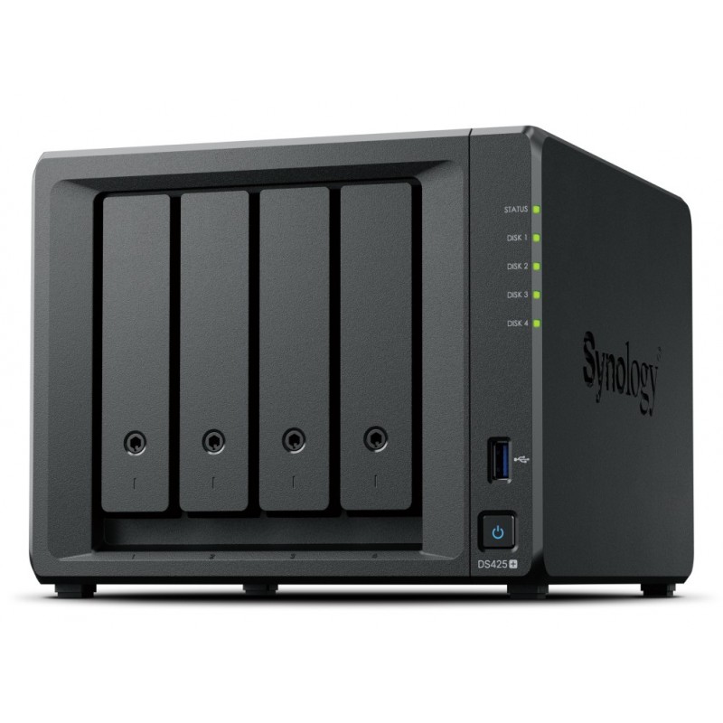 Synology DiskStation DS425+, NAS, Intel® Celeron®, J4125, 2 Go, DDR4, 0 To