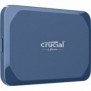 Crucial X10, 4 To, USB Type-C, USB 3.2 Gen 2x2, 2100 Mos, 20 Gbits, Bleu