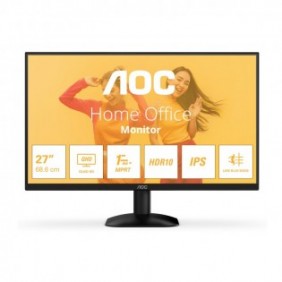 AOC B3 Q27B35E, 68,6 cm 27", 2560 x 1440 pixels, Quad HD, LED, 4 ms, Noir