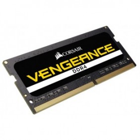 Corsair Vengeance 8GB DDR4 SODIMM 2400MHz, 8 Go, 1 x 8 Go, DDR4, 2400 MHz, 260-pin SO-DIMM, Noir