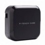 Brother PT-P710BT - P-touch CUBE Plus - imprimante d’étiquettes rechargeable Bluetooth, TZe, Transfert thermique, 180 x 360 DPI, 20 mmsec, Avec fil &sans fil, Noir