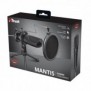 Trust GXT 232 Mantis, Microphone de PC, -38 dB, 50 - 16000 Hz, 32 Ohm, Omnidirectionnel, Avec fil