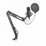 Trust GXT 252+ Emita Plus, Microphone de studio, Cardioïde, Avec fil, USB, Noir, 2,9 m