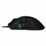 Corsair IRONCLAW RGB, Droitier, USB Type-A, 18000 DPI, Noir