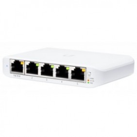 Ubiquiti UniFi USW Flex Mini - Géré - Gigabit Ethernet 101001000 - Connexion Ethernet - supportant l'alimentation via ce port